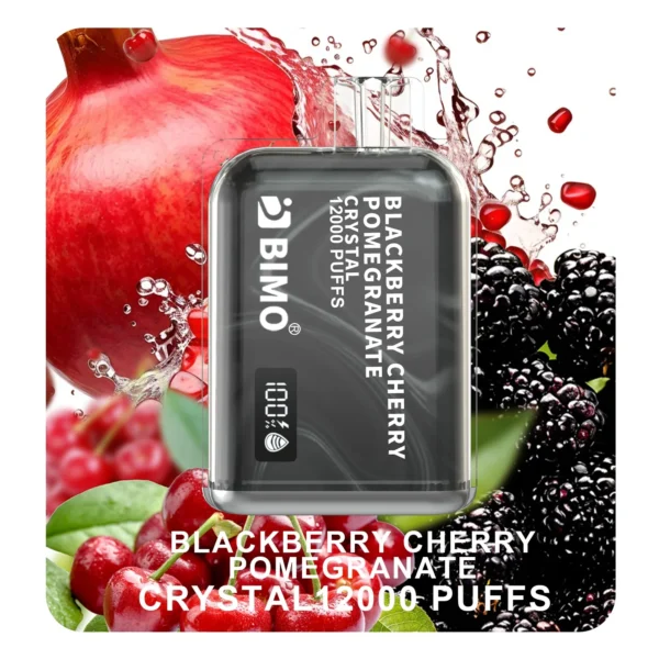 BIMO Crystal 12000 - Blackberry Cherry Pomegranate